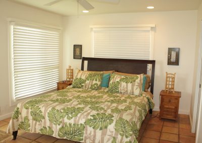 One of 5 bedrooms in the Kaleakai vacation house